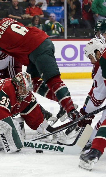 Wild's third win comes in Kuemper's third shutout